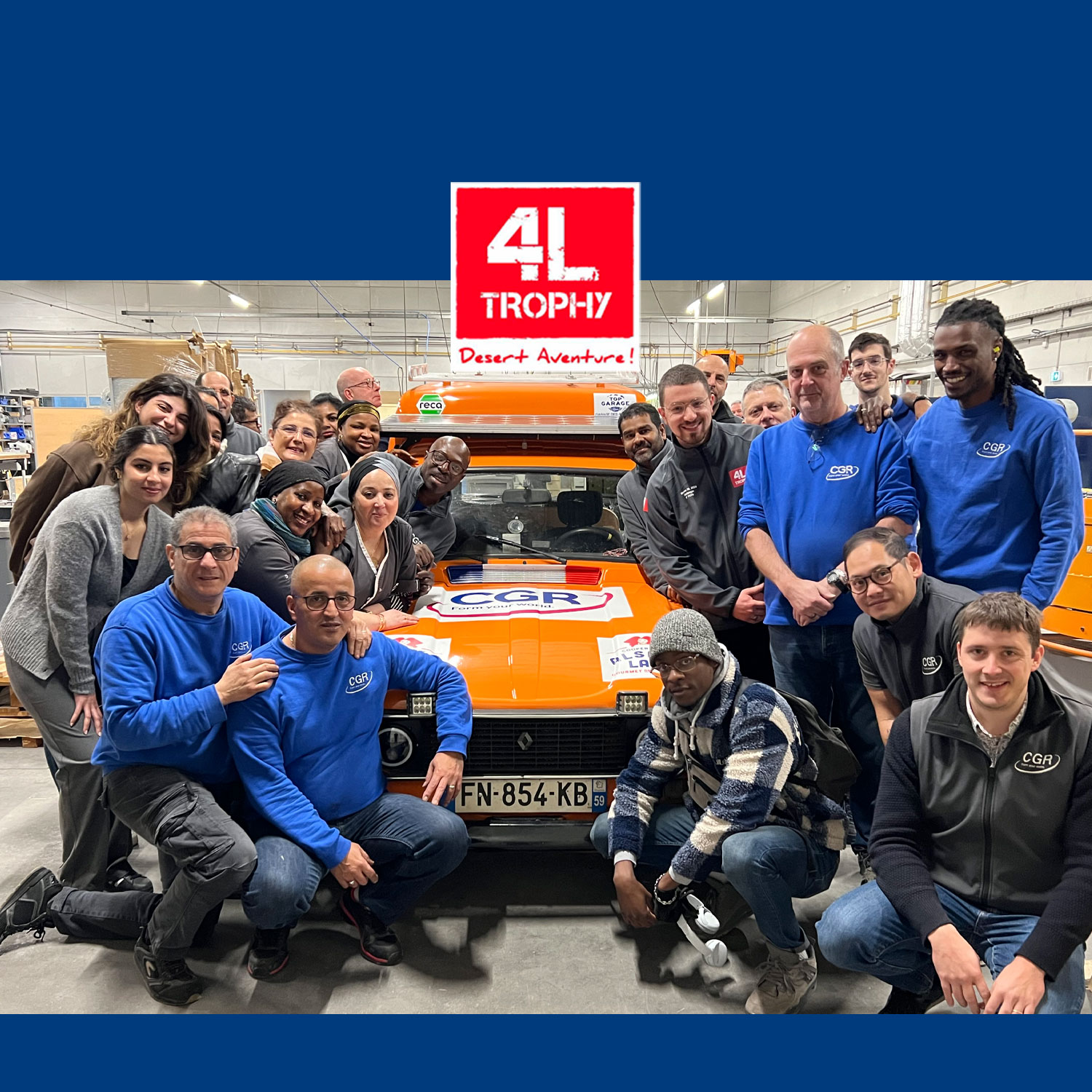 CGR Tricot sponsors the 2024 edition of the 4LTrophy CGR